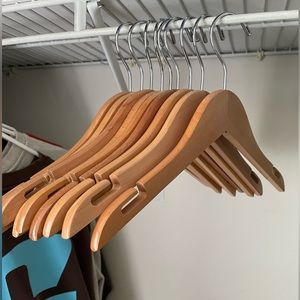 durable and cute wooden hangers